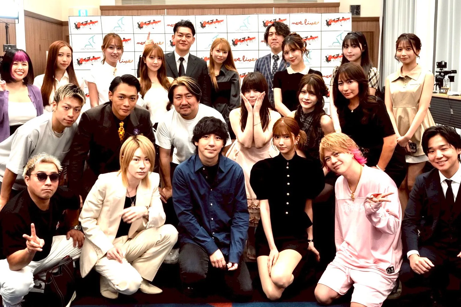 ライバー集合写真